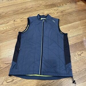 ASICS Men's Live Wire Running Reflective Vest Gray Size Small